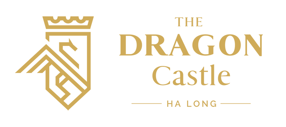 Logo The Dragon Castle Hạ Long ngang nền trong 444-1000